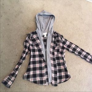 Vintage Flannel with zipper
